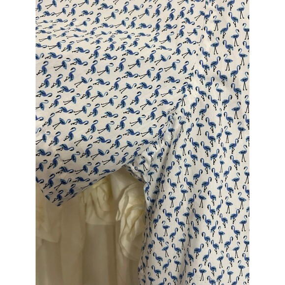 Men’s Slate & Stone Flamingo Print Short Sleeve Shirt LG - Picture 7 of 9